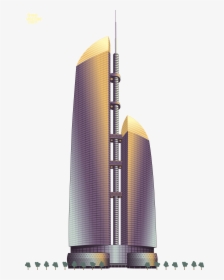 Building Landmark Landmarks Vector Euclidean Free Transparent - Skyscraper, HD Png Download, Transparent PNG