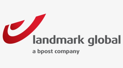 Landmark Global Courier Logo, HD Png Download, Transparent PNG