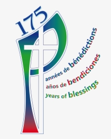 The Logo For The 175 Years Places The Number 175 Above - Graphic Design, HD Png Download, Transparent PNG
