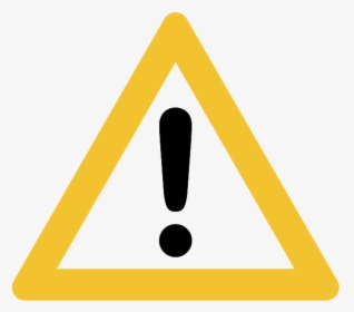 Warning Sign Vector Free, HD Png Download, Transparent PNG