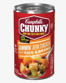 Rice Clipart Jerk Chicken - Campbell's Chunky Jazzy Jambalaya, HD Png Download, Transparent PNG