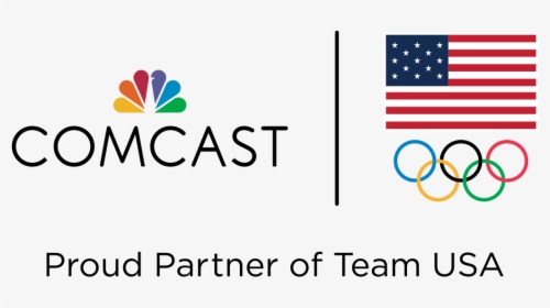 Comcast Nbcuniversal Is Proud To Support Team Usa - Usa Olympics, HD Png Download, Transparent PNG