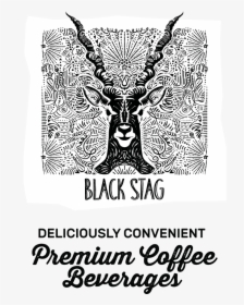 Black Stag Coffee, HD Png Download, Transparent PNG