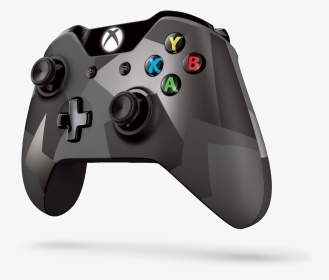 Gamepad Png - Xbox One Black Camo Controller, Transparent Png, Transparent PNG