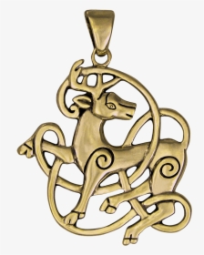 Pagan Stag Pendant, HD Png Download, Transparent PNG