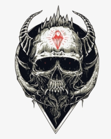 Hitler Vector Skeleton - Vector Skull Logo Png, Transparent Png, Transparent PNG