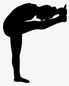 Yoga Meditation Yoga Poses Free Photo - Silhouette, HD Png Download, Transparent PNG