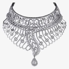 Download Diamond Necklace Transparent Png - Diamond Necklace Designs Png, Png Download, Transparent PNG
