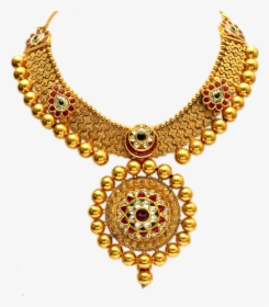 Jewellery Gold Necklace Pendant - Gold Jewellery Necklaces Png, Transparent Png, Transparent PNG