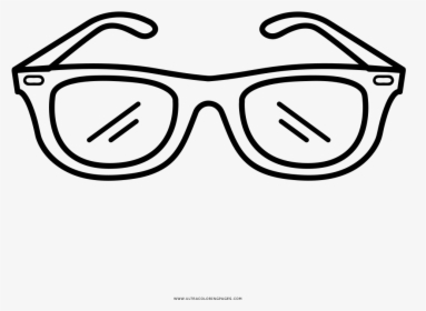 Oculos Deal With It Png - Dibujos De Lentes Para Colorear, Transparent Png, Transparent PNG