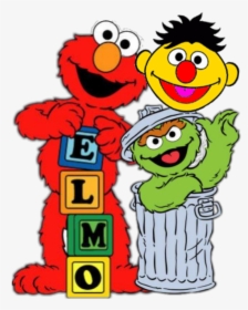 Elmo Sesame Street Birthday Banner Personalized Party - Sesame Street Birthday Png, Transparent Png, Transparent PNG
