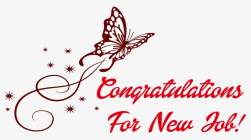 Congratulations For New Job Png Clipart - Clip Art Congratulations New Job, Transparent Png, Transparent PNG