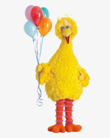 Big Bird With Balloons, HD Png Download, Transparent PNG