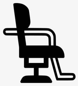 Chair Clipart Svg - Salon Furniture Barber Hair Cutting Hairdresser Chair, HD Png Download, Transparent PNG