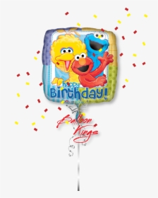 Hb Sesame Street Group - Sesame Street 1st Birthday Balloon, HD Png Download, Transparent PNG