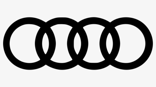 Audi Auto Automobile Label - Audi Black Rings Logo, HD Png Download, Transparent PNG
