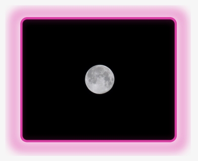 Glowing Circle Png Moon Glow - Circle, Transparent Png, Transparent PNG