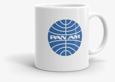 Pan Am Vintage Airline White Coffee Mug - T Shirt Pan Am, HD Png Download, Transparent PNG