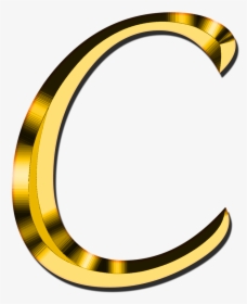 Capital Letter C - C Letter Clipart Gold, HD Png Download, Transparent PNG