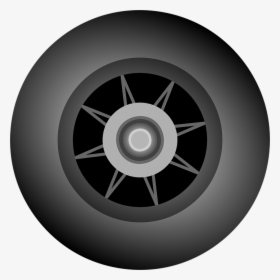 Tire, Black, Rim, Rubber, Design, Track, Speed, Dirt - Skate Wheel Clipart, HD Png Download, Transparent PNG