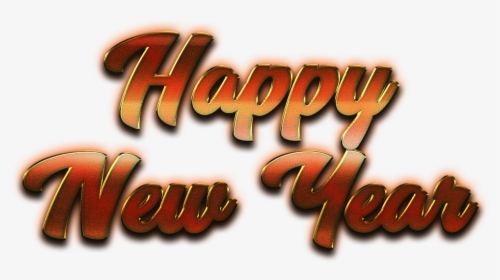 Happy New Year Letter Png Transparent Image - Graphic Design, Png Download, Transparent PNG