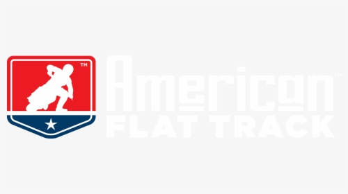 Transparent Tire Track Vector Png - American Flat Track Logo, Png Download, Transparent PNG
