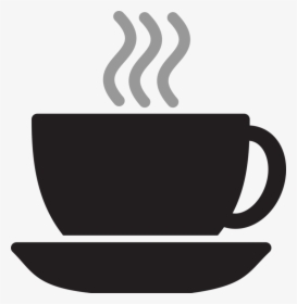 Serveware,silhouette,cup - Coffee Symbol, HD Png Download, Transparent PNG