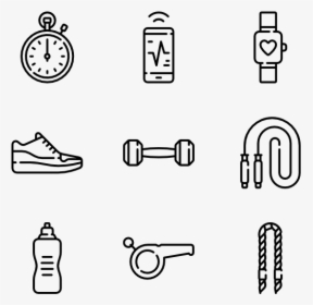 Gym Equipment - Strength Icons, HD Png Download, Transparent PNG