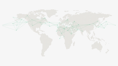 Digital Business Map - World Map, HD Png Download, Transparent PNG