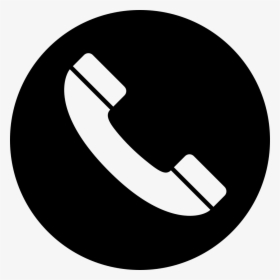 Tel - Whatsapp Icon Black And White, HD Png Download, Transparent PNG