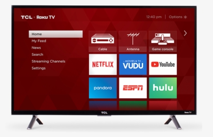 Tcl 32” Class 3-series Hd Led Roku Smart Tv - Tcl 4 Series, HD Png Download, Transparent PNG