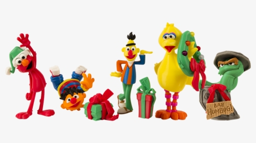 Sesame Street Characters Christmas, HD Png Download, Transparent PNG