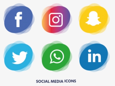 Transparent Social Media Icons Png, Png Download, Transparent PNG