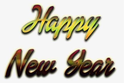 Happy New Year On Transparent Background, HD Png Download, Transparent PNG