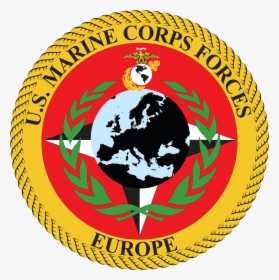 Seal Of United States Marine Corps Forces, Europe - Marine Forces Europe Logo, HD Png Download, Transparent PNG