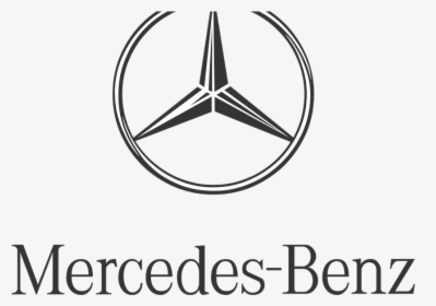 Mercedes Logo White Background, HD Png Download, Transparent PNG