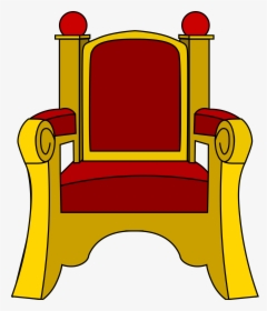 Royal Throne Clipart - Transparent Background Throne Clipart, HD Png Download, Transparent PNG