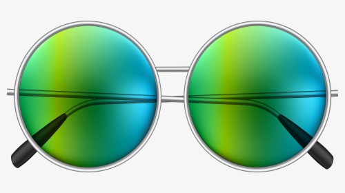 Hippie Glasses Png Clipart Free Download - Transparent Background Sunglasses Clip Art, Png Download, Transparent PNG