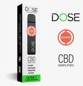 Very High Potency Formula, Great For Improving A Good - Dose Cbd Disposable Pen, HD Png Download, Transparent PNG