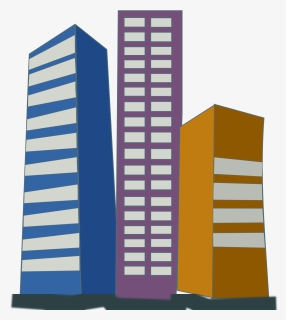 Tall Buildings Clipart, HD Png Download, Transparent PNG