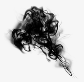 Black Smoke Effect Png - Black Smoke Transparent Background, Png Download, Transparent PNG