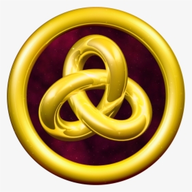 Gordian Knot Golden Hd - Circle, HD Png Download, Transparent PNG