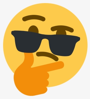 Sunglasses Emoji Clipart Png Format - Emojis De Twitter Png, Transparent Png, Transparent PNG