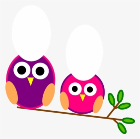 Purple Cute Owl Clipart - Cute Owl Vector Png, Transparent Png, Transparent PNG