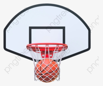 Transparent Hoops Png - Basketball Hoop Png Transparent, Png Download, Transparent PNG