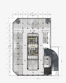 Commercial Building Floor Plans Png - Modern Office Building Floor Plan, Transparent Png, Transparent PNG