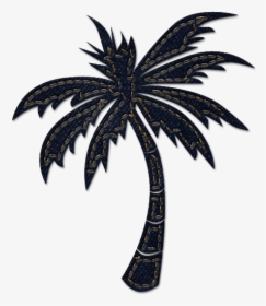 Palm Tree Clipart White Background - Single Palm Tree Clip Art, HD Png Download, Transparent PNG