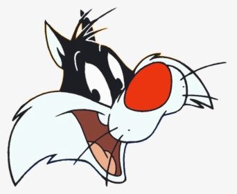 Tweety Bird Png - Looney Tunes Sylvester Head, Transparent Png, Transparent PNG