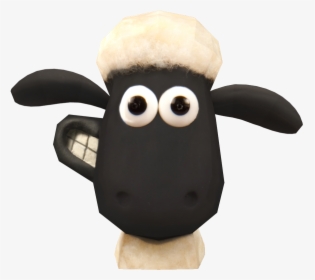 Transparent Baby Sheep Png - Shaun The Sheep Head, Png Download, Transparent PNG