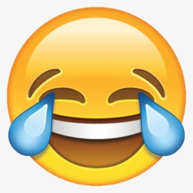 Laughter Face With Tears Of Joy Emoji Emoticon Clip - Laughing Emoji Jpg, HD Png Download, Transparent PNG